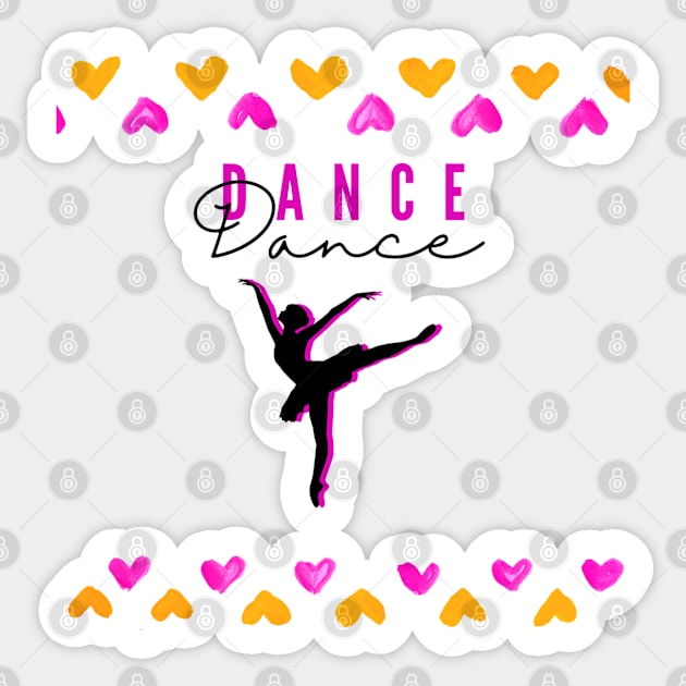 Copy of Dance Dance Sticker by FamilyCurios